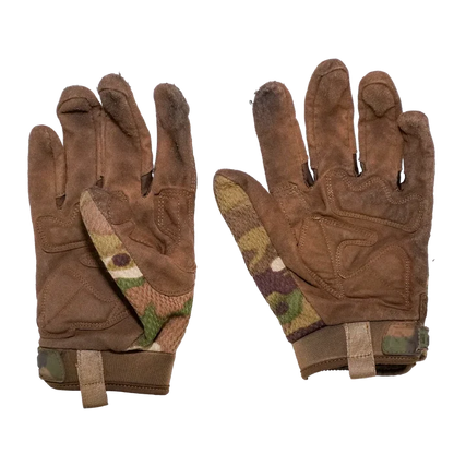 WTactful Multi Camo Gloves - XLarge - Film Production Used - Gloves